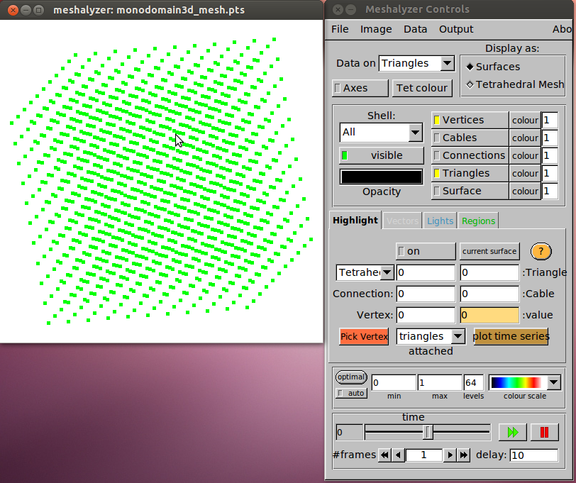 meshalyzer main window